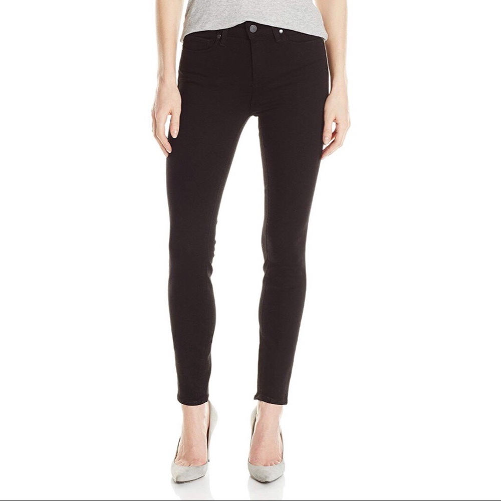 PAIGE Hoxton Ultra Skinny Black Jeans